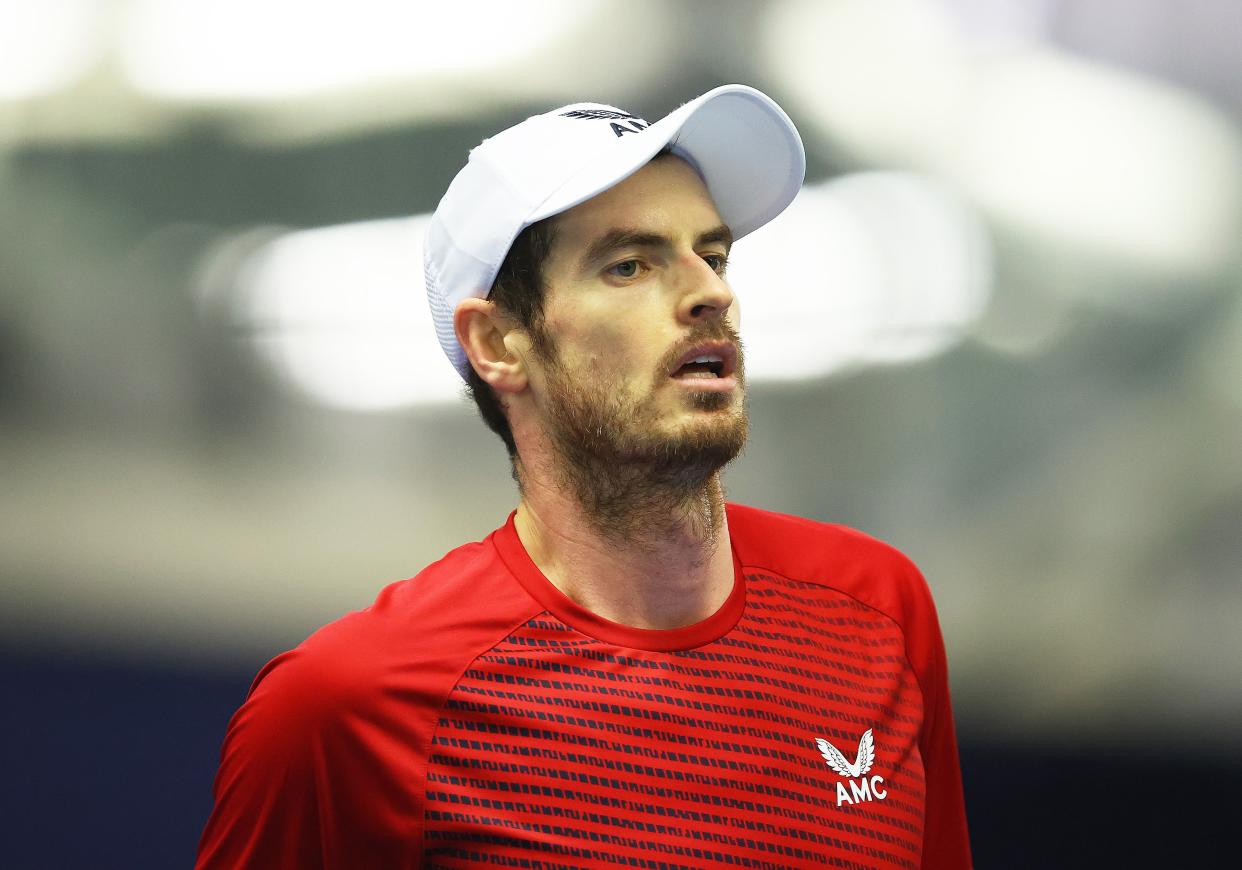 Andy Murray comenzará sus planes para 2021 en el Delray Beach Open antes del primer Grand Slam del año (Getty)