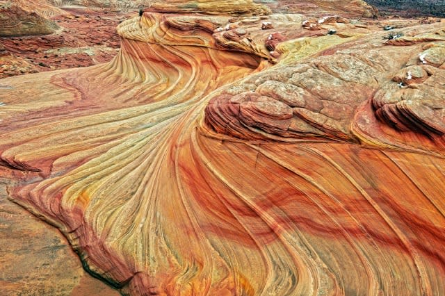 Unusual natural sights around America The Wave