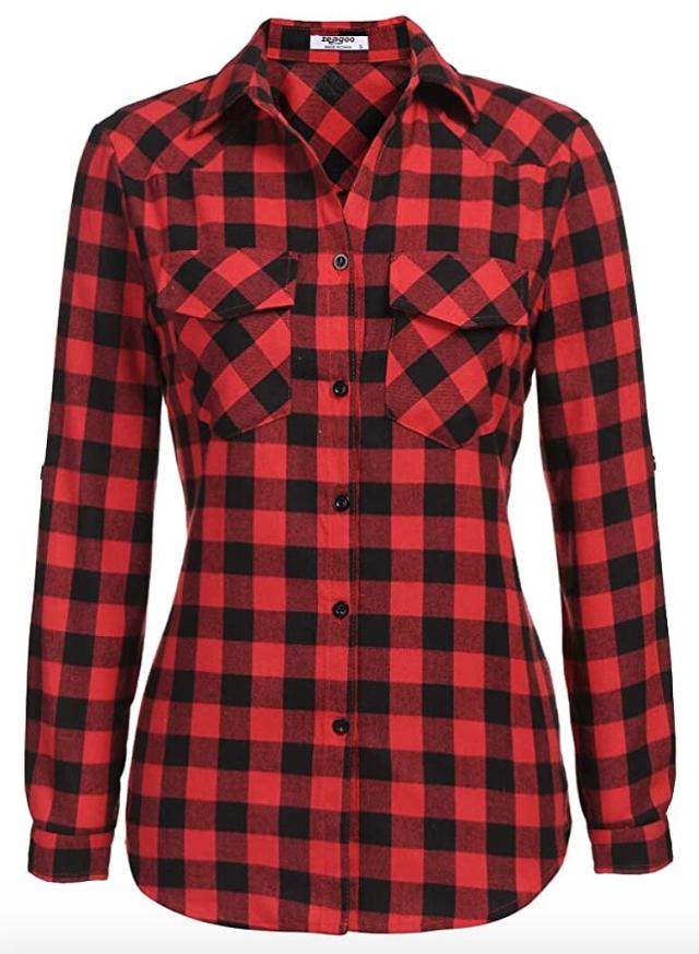 5 Cozy Flannel Shirts Under $35 Inspired by Kylie Jenner, Dakota Johnson,  and More Stars