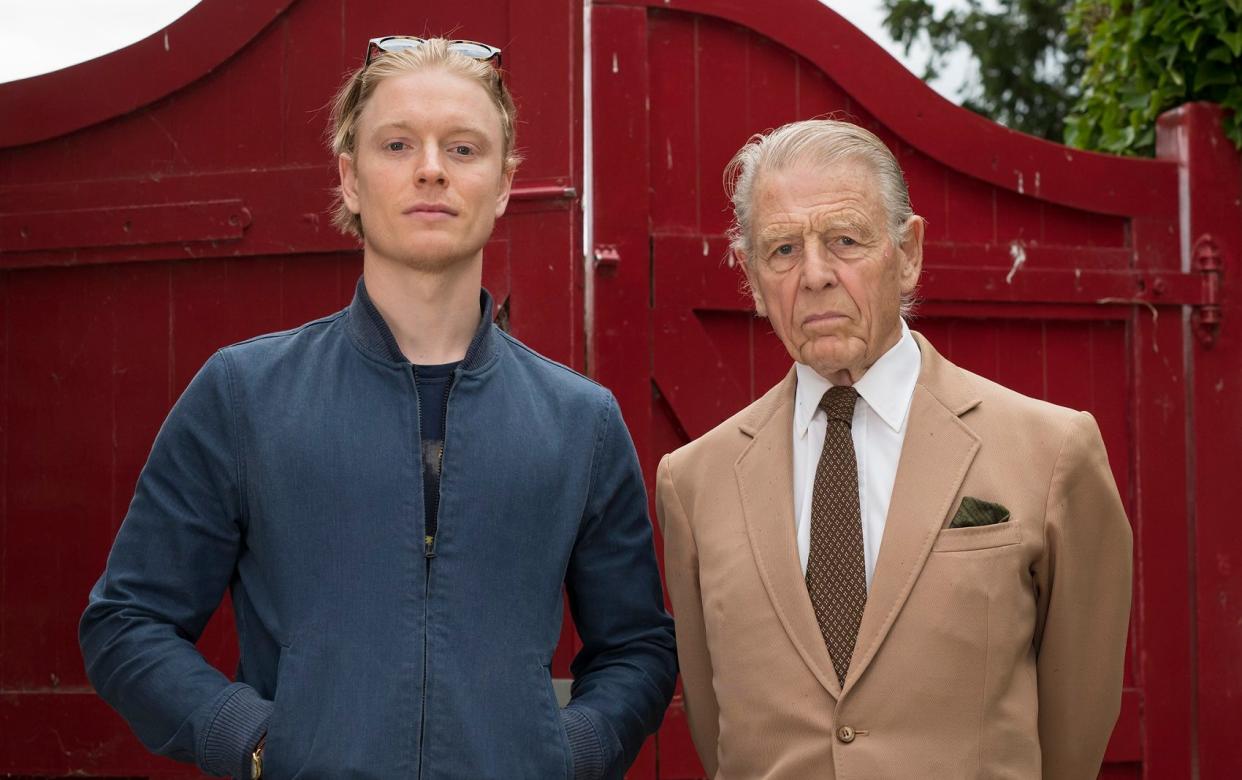 'We're losing touch with our culture': Edward and Freddie Fox slip into the roles of sparring father and son, both onstage and off - Christopher Pledger