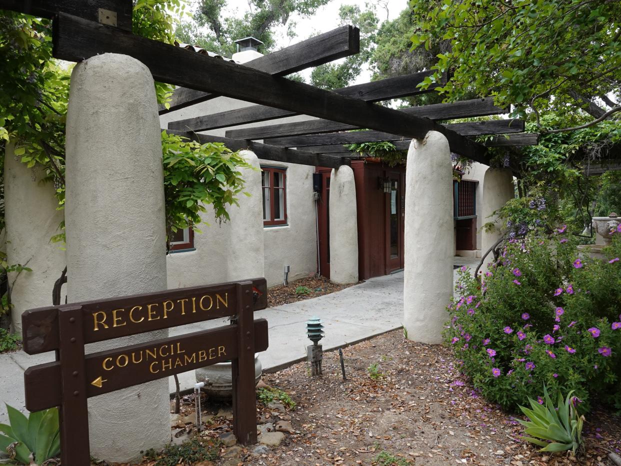 Ojai City Hall grounds at 401 S. Ventura St.