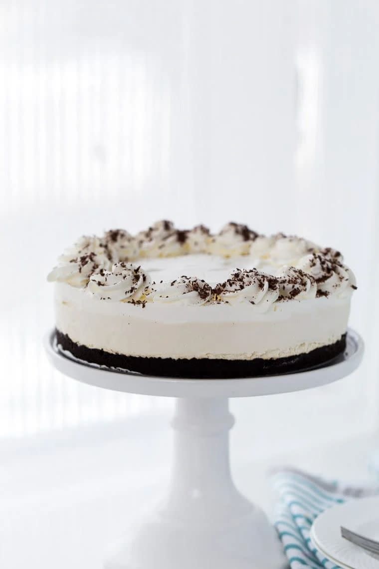 st patricks day desserts no bake irish cream cheesecake