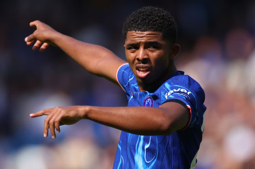 Wesley Fofana of Chelsea during the Premier League match between Chelsea FC and Crystal Palace FC at Stamford Bridge on September 01, 2024 in London, England.