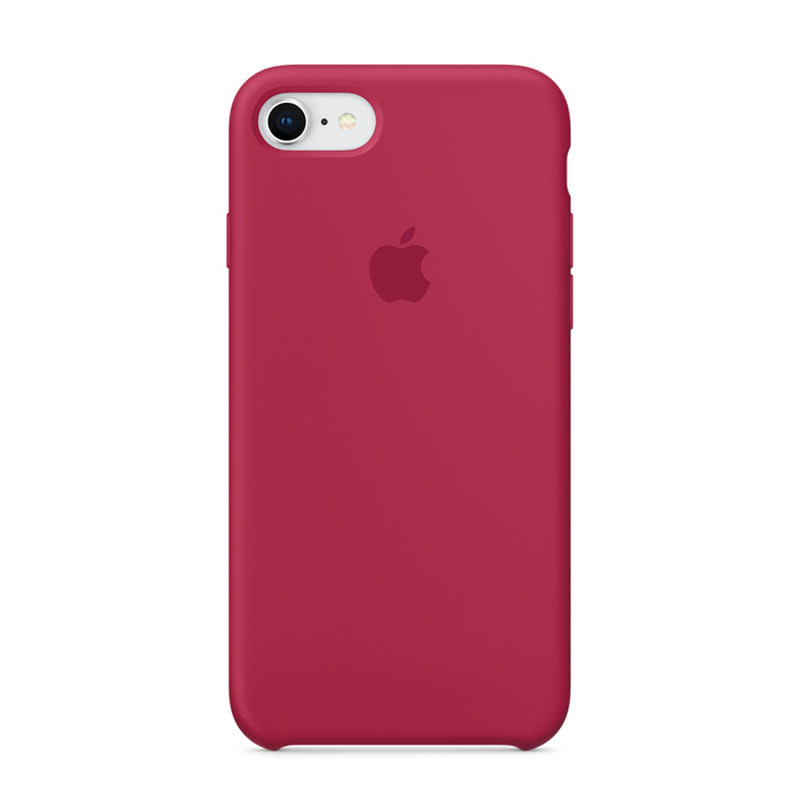 <a rel="nofollow noopener" href="https://www.apple.com/shop/product/MQGR2ZM/A/iphone-8-7-silicone-case-ultra-violet?fnode=b50f4c4fa5334214a558635d9d49f242aa80c3044d659850a5410c7a366ccc71e98941c8b906ee4ef1d81a3fb698a5c1dce707fe820ba68c42851c8de9733048e9cac1e810283ab85313895111ab7ebe8f2e4f1cad65cf585051b5bd4b9cfd386b5fb3aa631744eba7a5459e0434460b" target="_blank" data-ylk="slk:iPhone 8 Silicone Case In Rose Red, Apple, $35;elm:context_link;itc:0;sec:content-canvas" class="link ">iPhone 8 Silicone Case In Rose Red, Apple, $35</a>