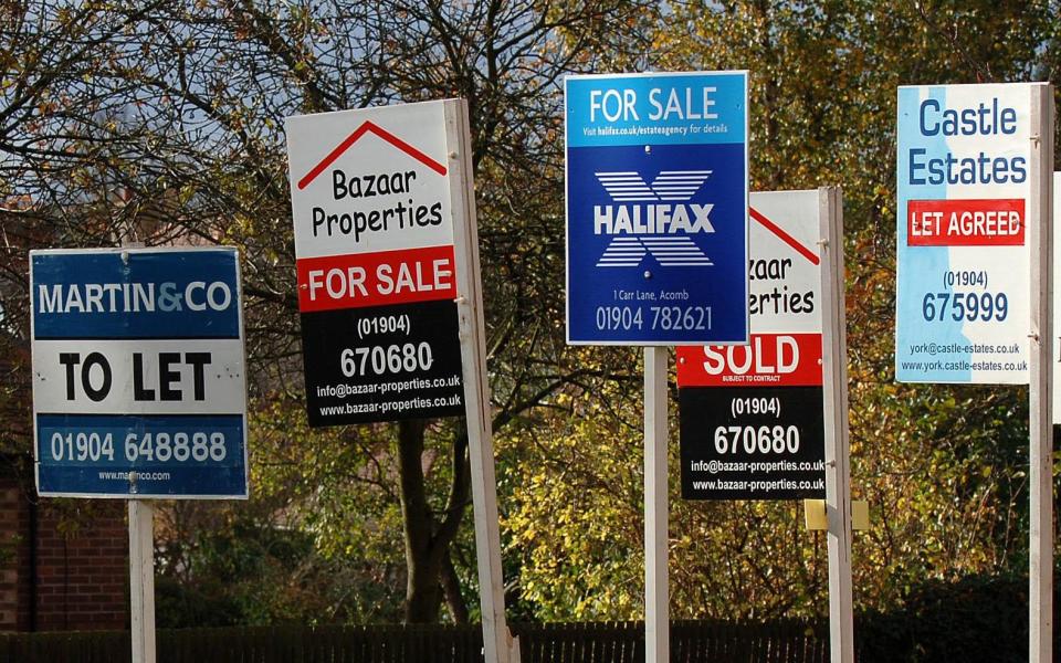 To Let and For Sale signs - PA