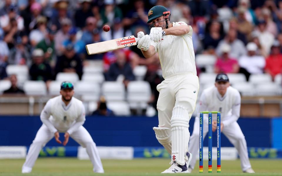 Marsh pulls Woakes for six