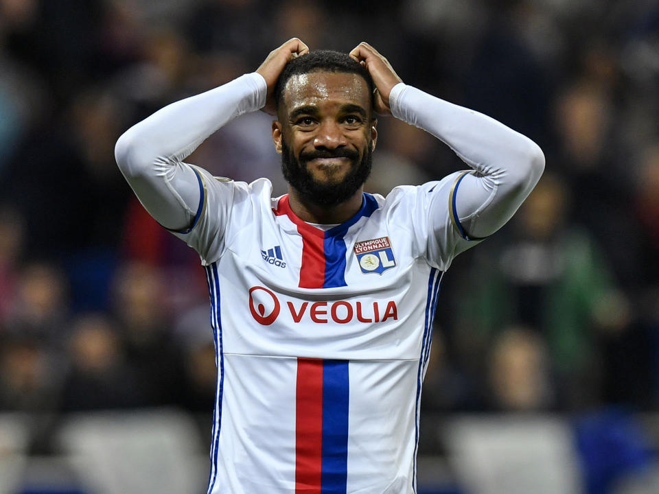 The joy of Lacazette's arrival could be short-lived should Alexis Sanchez be sold this summer: Getty