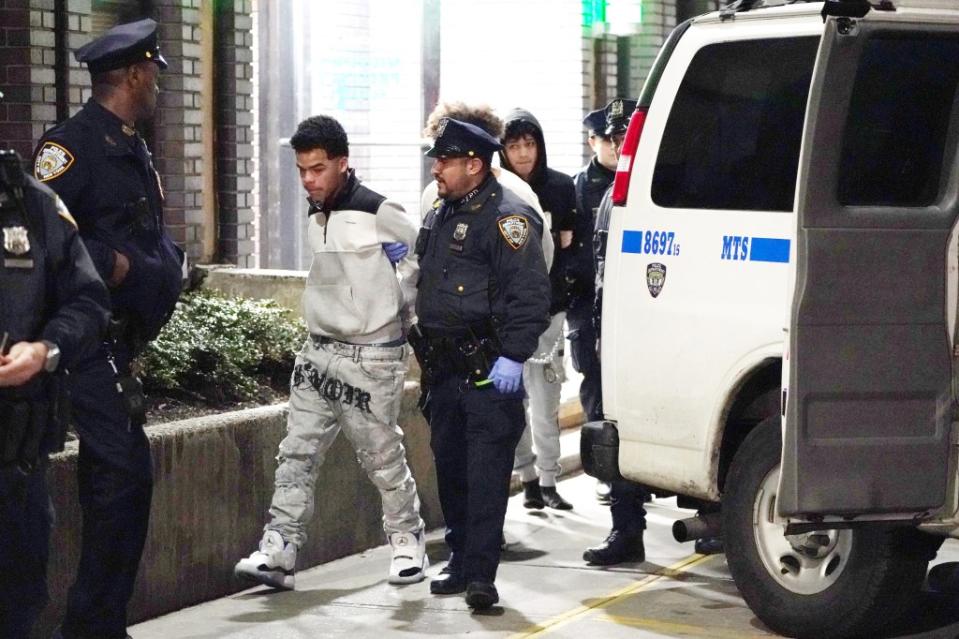The latest spate of violence unfolded on the same block where a group of migrants brutally attacked cops last month and left New Yorkers and tourists, alike, terrified. Christopher Sadowski