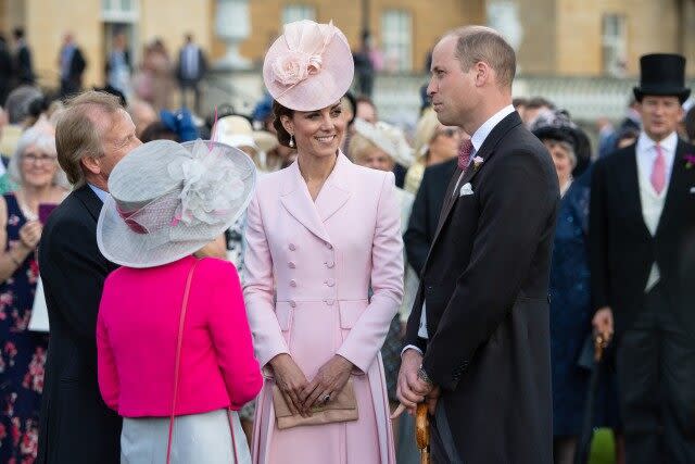 The day before, the Duchess of Cambridge gave the queen a tour of her garden at the Chelsea Flower Show.