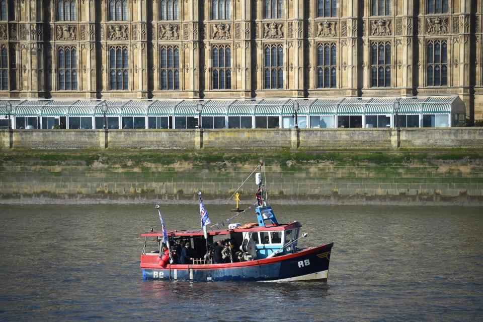 You know Brexit is getting serious when Nigel Farage returns to chuck haddock into the Thames