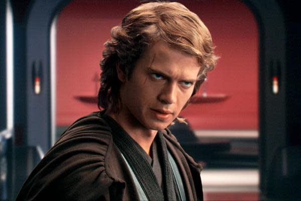 Hayden Christensen como Anakin Skywalker en La Venganza de los Sith (2005) (Imagen: EW)