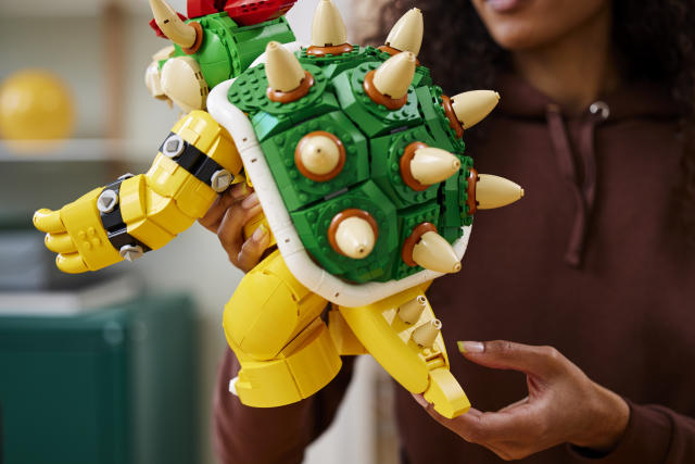 New Giant Lego Bowser Set Out October For $270