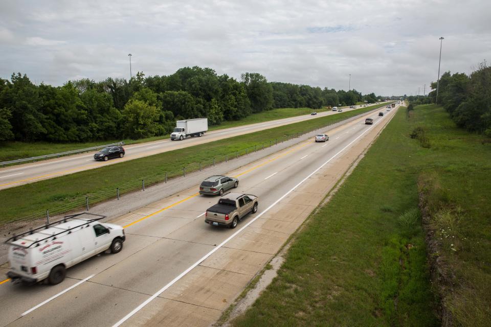 The Gene Snyder Freeway near  Taylorsville Road and I-71