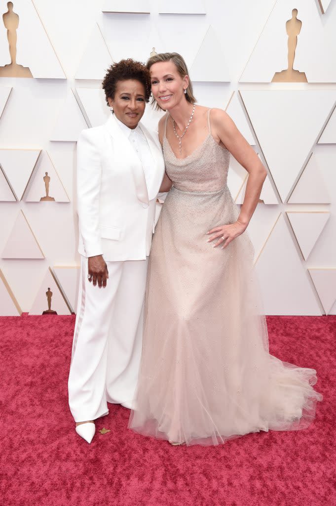 Wanda Sykes and Alex Sykes attend the 94th Academy Awards at Dolby Theatre in Los Angeles on March 27, 2022. - Credit: Gilbert Flores for Variety