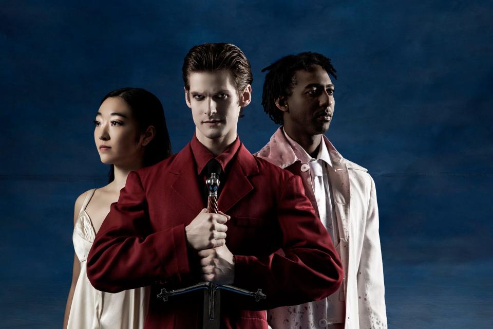 Oklahoma City Ballet will perform award-winning choreographer Stephen Mills' dance adaptation of William Shakespeare's ghost story "Hamlet" Oct. 27-29, 2023, at Civic Center Music Hall.