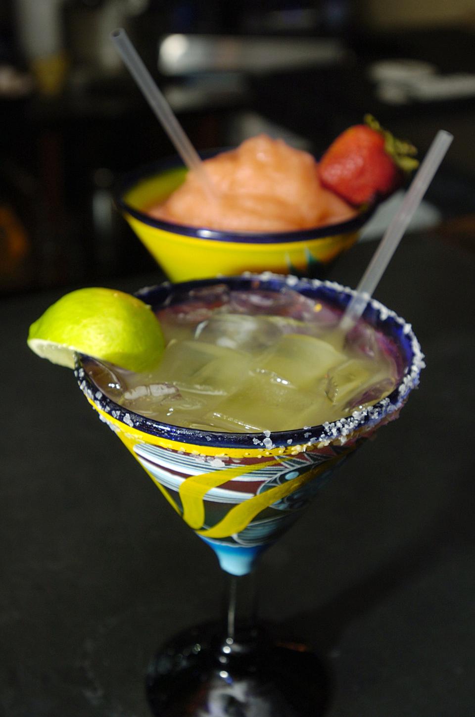 The margarita at Agave Mexican Restaurant in Lewes and Rehoboth Beach.