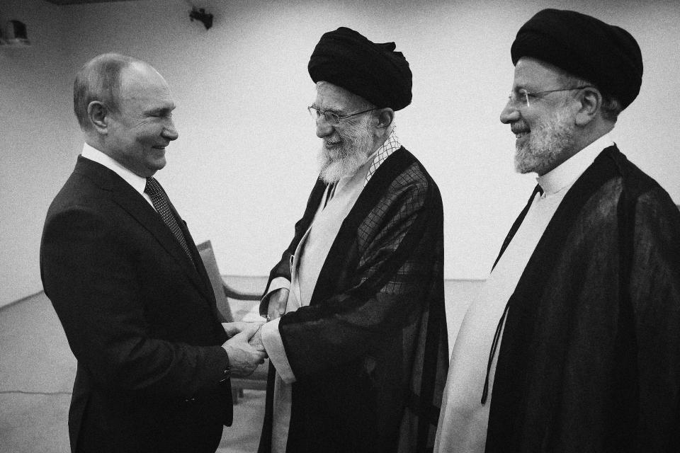 Putin Meets Ali Khamenei, Tehran, Iran - 19 Jul 2022 (SalamPix / Shutterstock file)