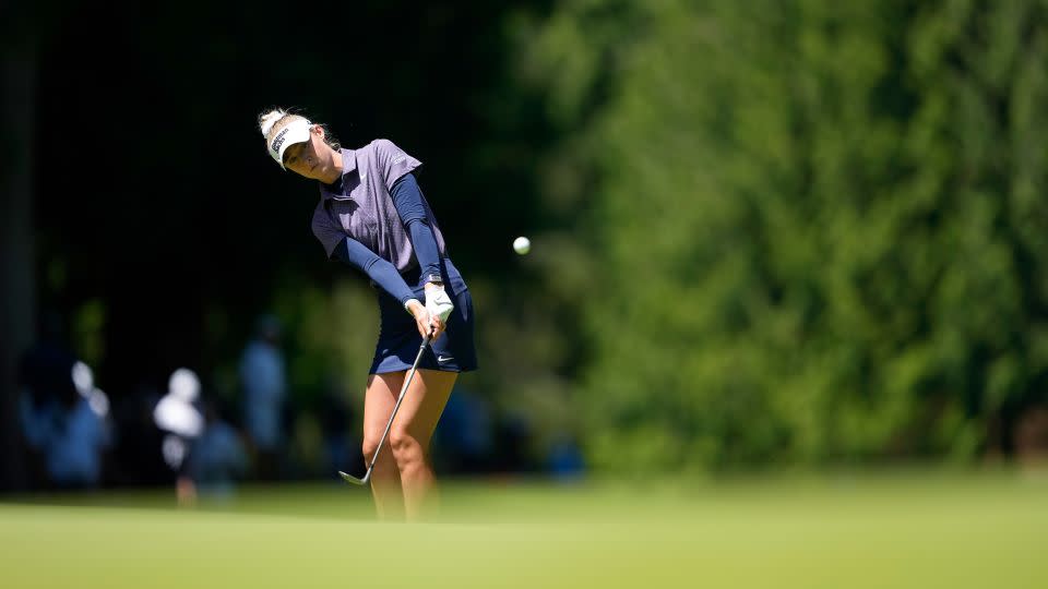 Nelly Korda enjoyed a record-equaling start to the year. - Lindsey Wasson/AP