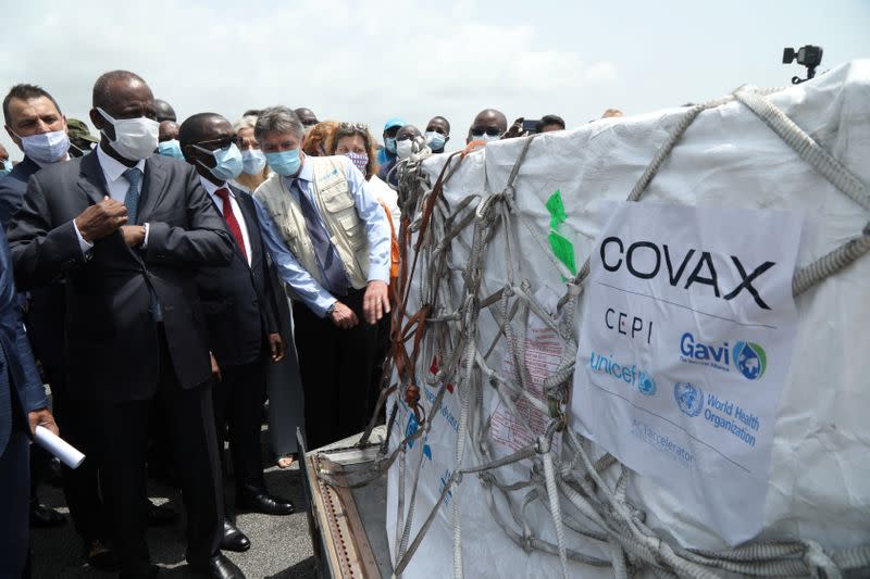 Ivory Coast receives second batch of COVID-19 vaccines from COVAX scheme