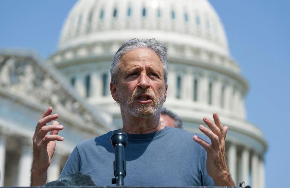 Jon Stewart (Copyright 2021 The Associated Press. All rights reserved)
