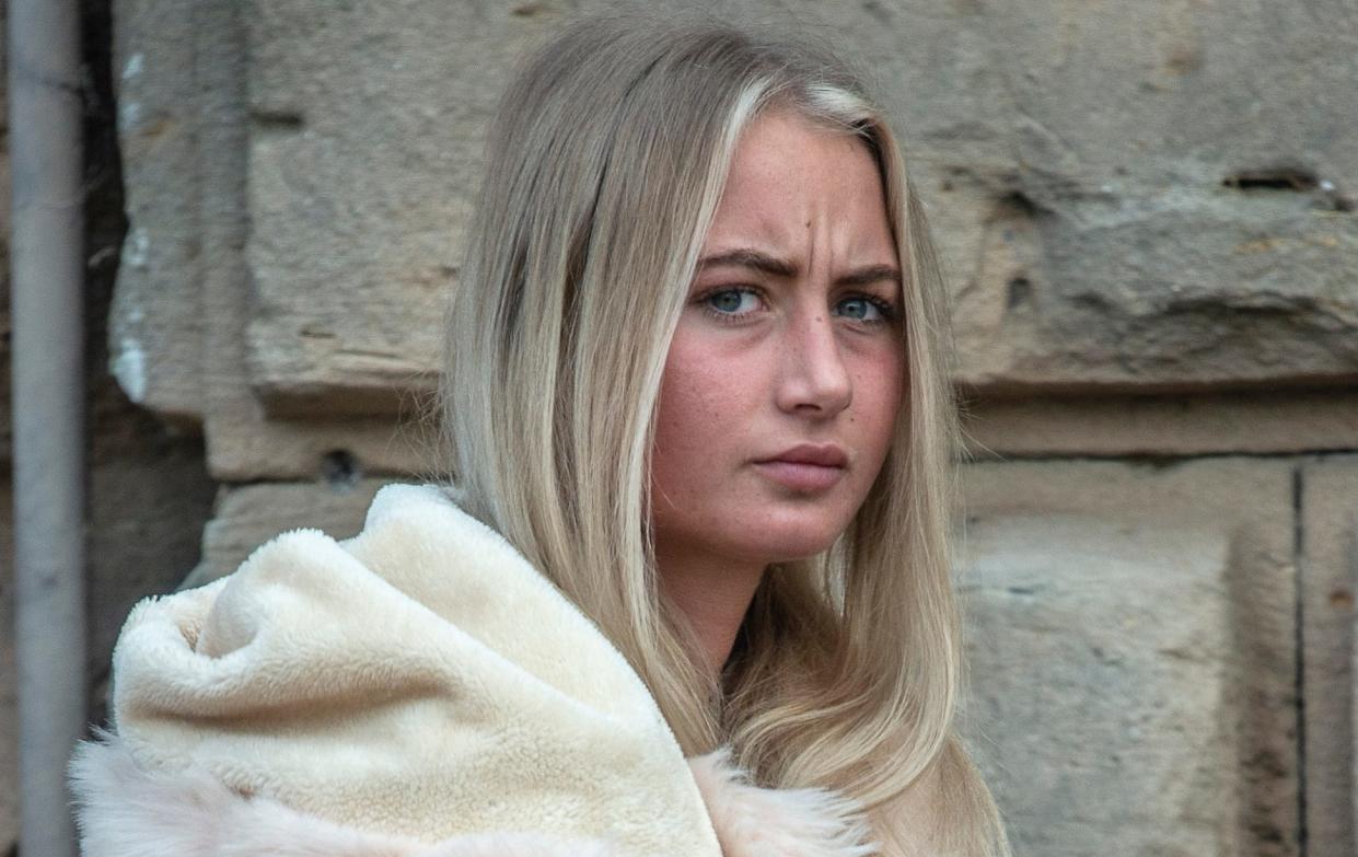 Georgia Bilham outside Chester Crown Court - Andrew Price