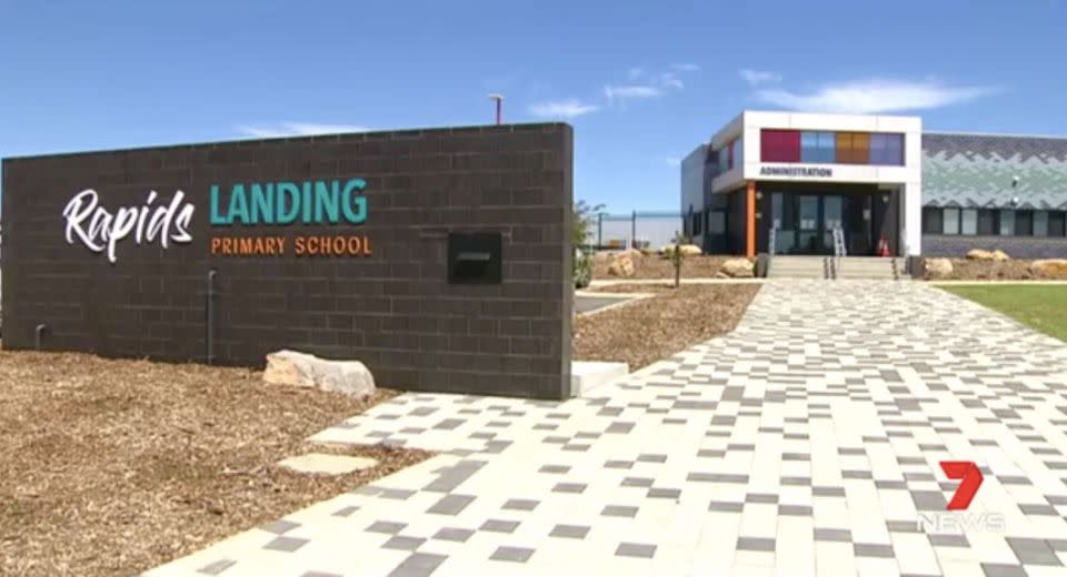 Rapids Landing Primary in Margaret River is awaiting test results. Source: 7 News