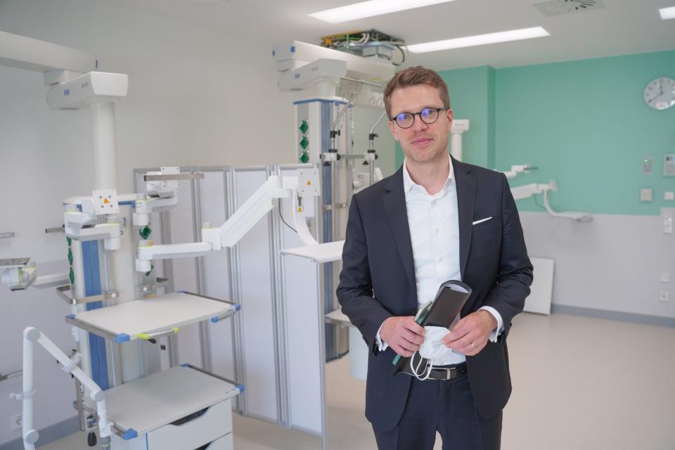 Johannes Danckert ist Vorsitzender der Geschäftsführung der Vivantes Netzwerk für Gesundheit GmbH. - Copyright: picture alliance/dpa/Jörg Carstensen