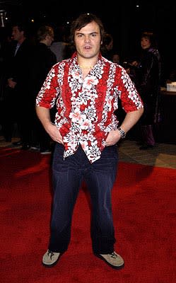 Jack Black at the Hollywood premiere of Paramount's Orange County