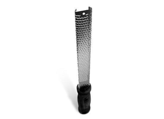 The <a href="http://www.amazon.com/Microplane-40020-Classic-Zester-Grater/dp/B00004S7V8/" target="_hplink">microplane</a> is such a great tool -- we don't know what we would do without it. It does the job of a regular grater faster and better. Use it for grating garlic, ginger, horseradish and more. It's also perfect for zesting citrus or grating spices like cinnamon or nutmeg.
