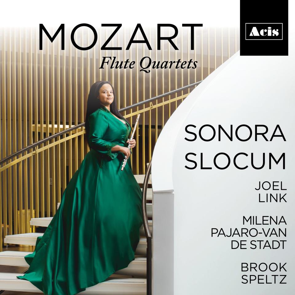 Milwaukee Symphony principal flutist Sonora Slocum has released a new album of Mozart's flute quartets.