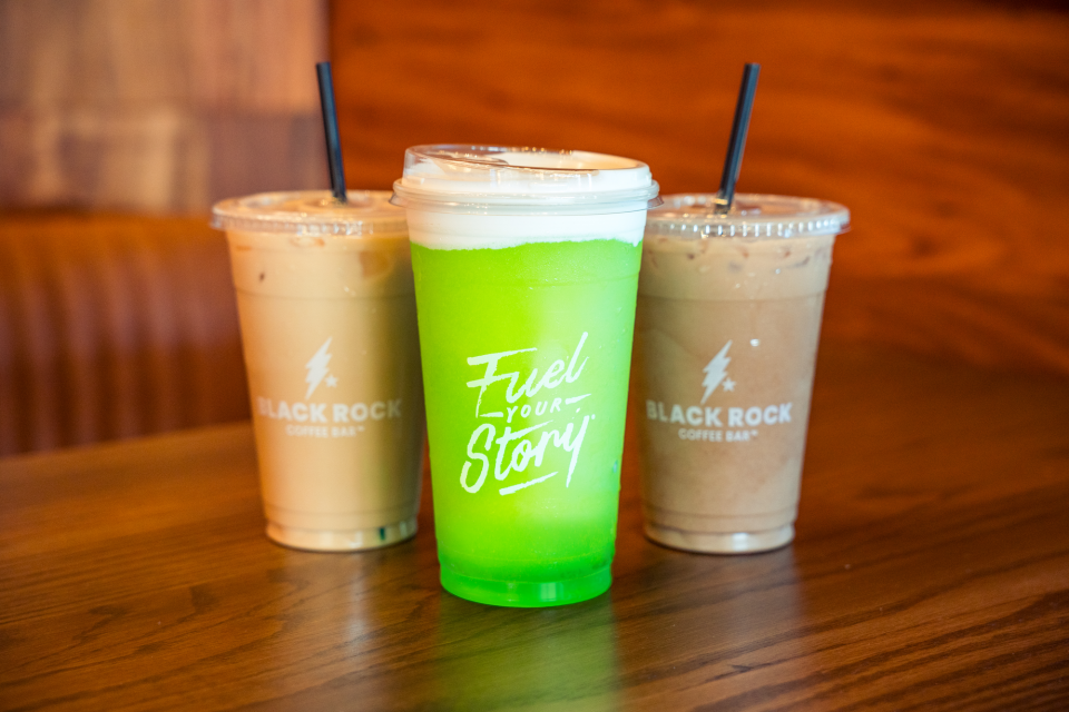 Pumpkin blondie, witch's drink and Mexican pumpkin mocha