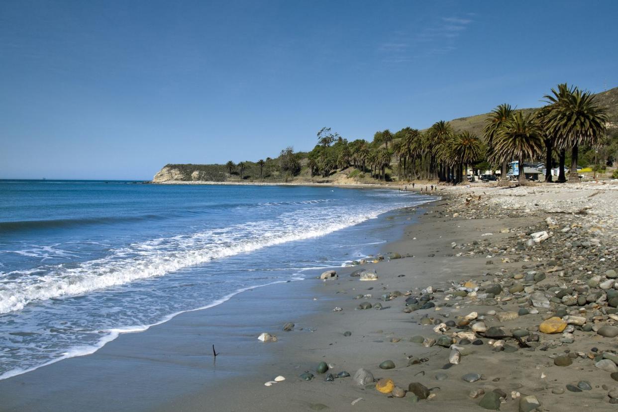 refugio state beach, santa barbara, california