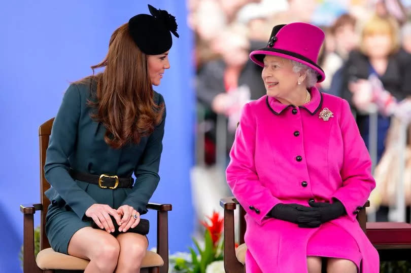 kate and queen elizabeth