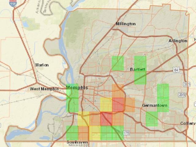 Memphis Light, Gas and Water - Outage Map