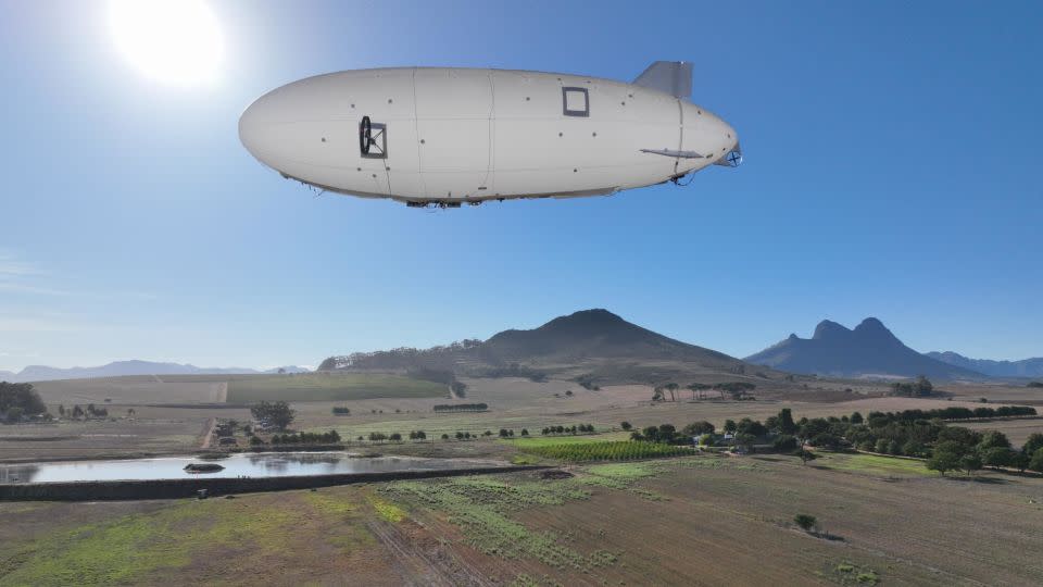 The company says it is working on future airships with a payload of 100 kilograms (220 pounds). - Courtesy Cloudline