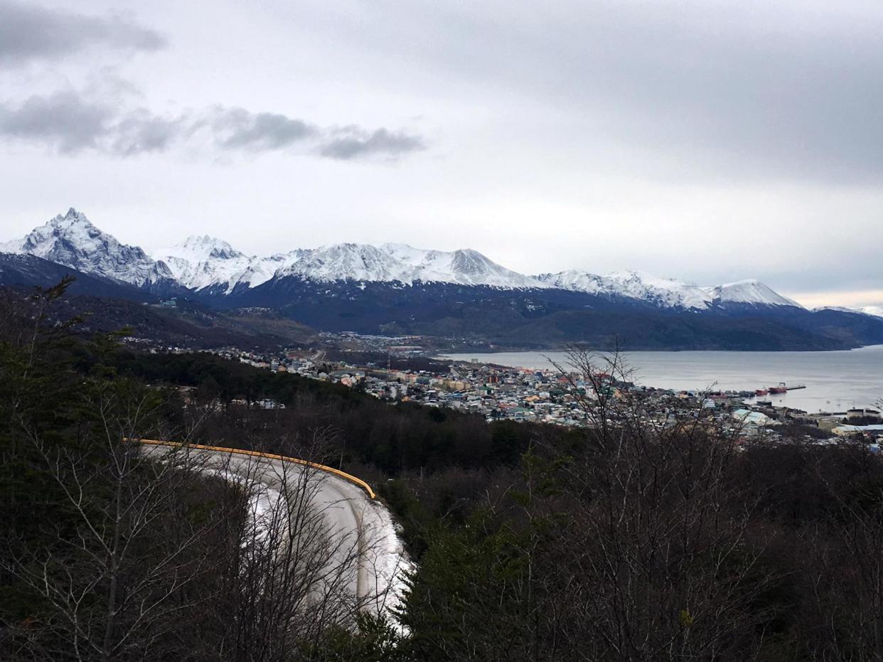The coast of Ushuaia, a resort town in Argentina (file photo): Reuters