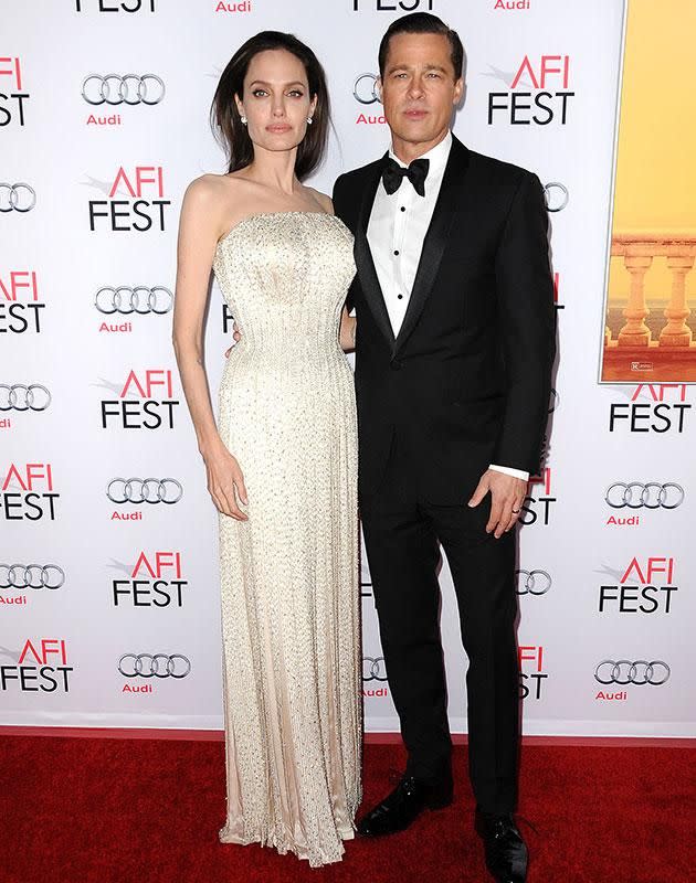 Brad and Ange are over too! Source: Getty