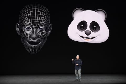 iPhone X comes with animoji that mirror owner's facial expression - Credit: Bloomberg 