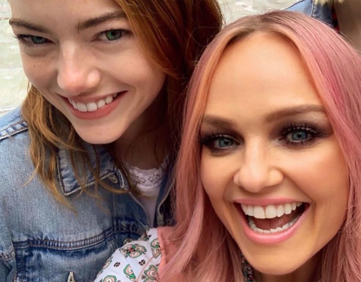 Spice Girls Super Fan Emma Stone Meets Baby Spice Emma Bunton