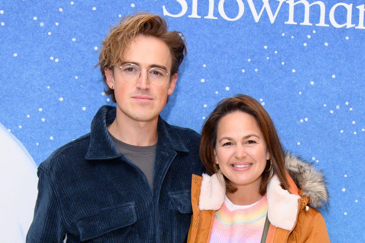 Tom and Giovanna Fletcher celebrate the 40th anniversary of The Snowman at Odeon Luxe Leicester Square (J Hordle / INhouse images)