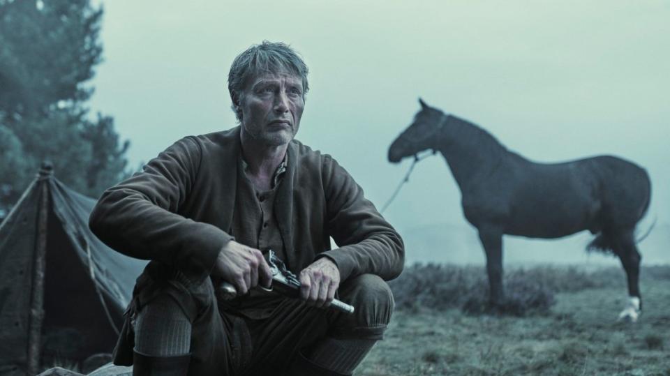 Mads Mikkelsen in THE PROMISED LAND, a Magnolia Pictures release. © Henrik Ohsten, Zentropa. Photo courtesy of Magnolia Pictures.