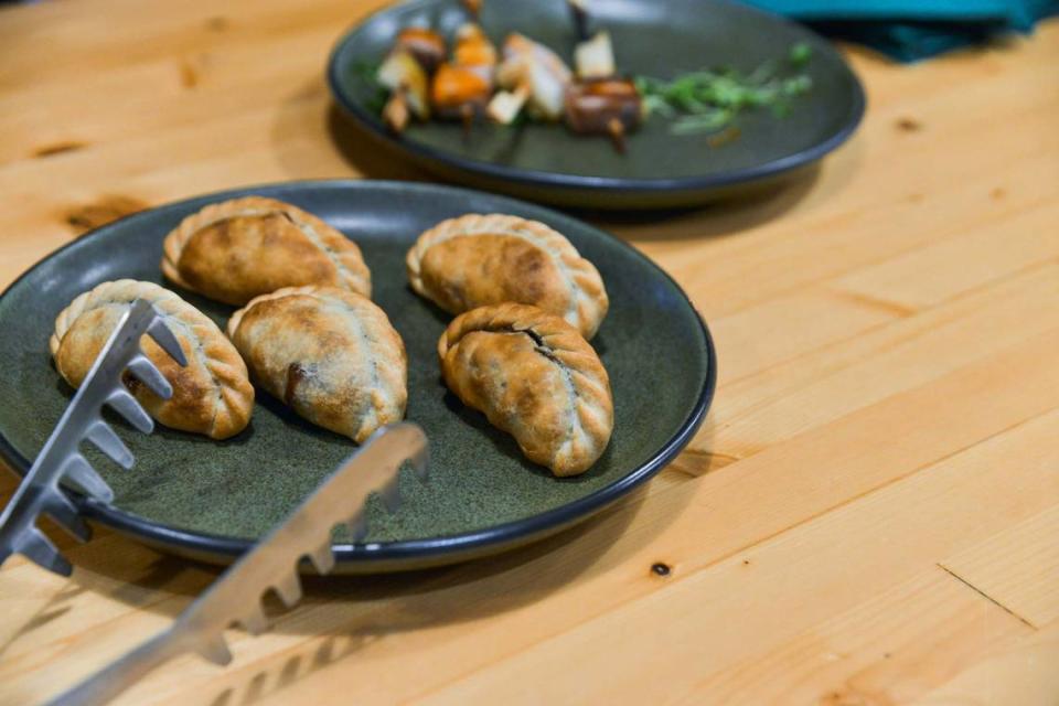 Empanadas with a variety of fillings are available at Favor behind Arcadium on North Limestone.