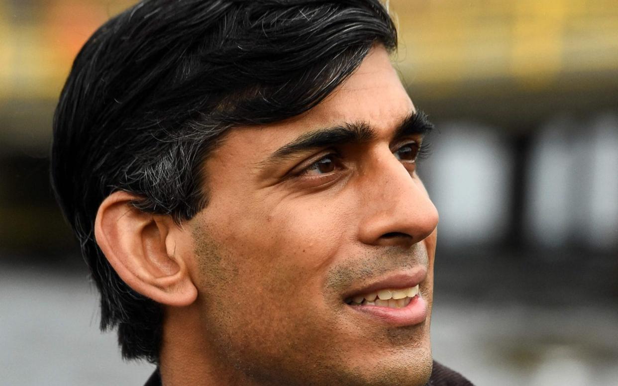 Rishi Sunak, pictured during a visit to Scotland on Friday - Andy Buchanan/AFP