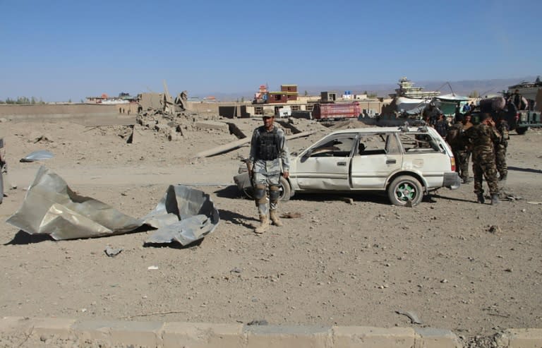 The deadliest of Tuesday's assaults was on a police compound in the city of Gardez in Paktia province where Taliban militants disguised as police detonated three explosive-packed vehicles that cleared the way for 11 gunmen to enter