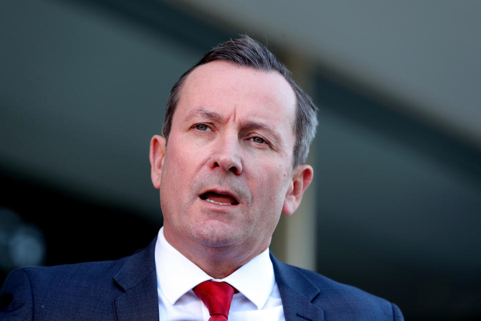 Mr McGowan remained firm on his stance not allowing people from NSW to enter WA. Source: AAP