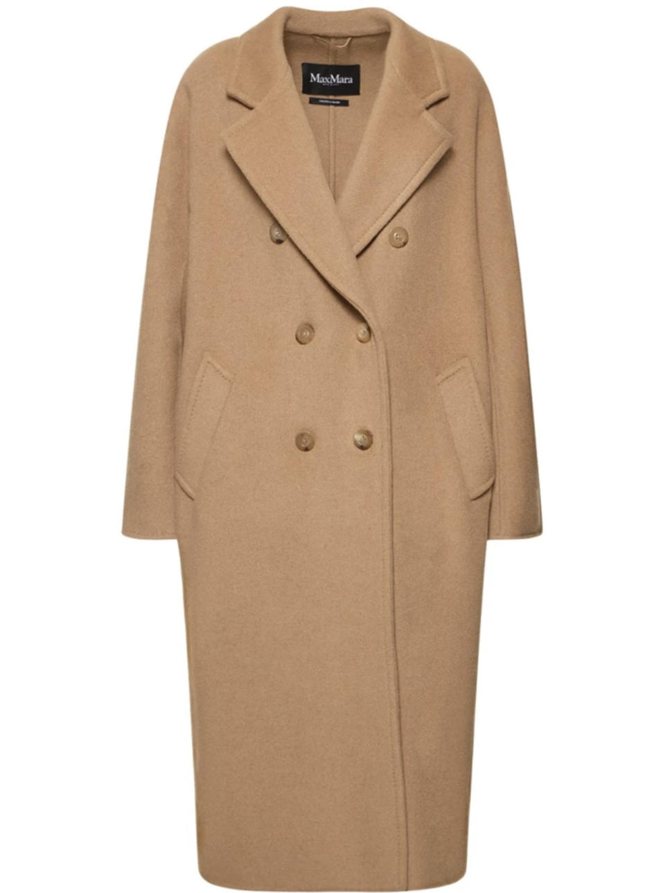 Prix : 1807 euros au lieu de 3615 euros<br><br><a href="https://www.luisaviaroma.com/fr-fr/p/max-mara/femme/78I-TBW001?ColorId=MDAz0&lvrid=_p_dLCG_gw" rel="nofollow noopener" target="_blank" data-ylk="slk:Acheter;elm:context_link;itc:0;sec:content-canvas" class="link ">Acheter</a>