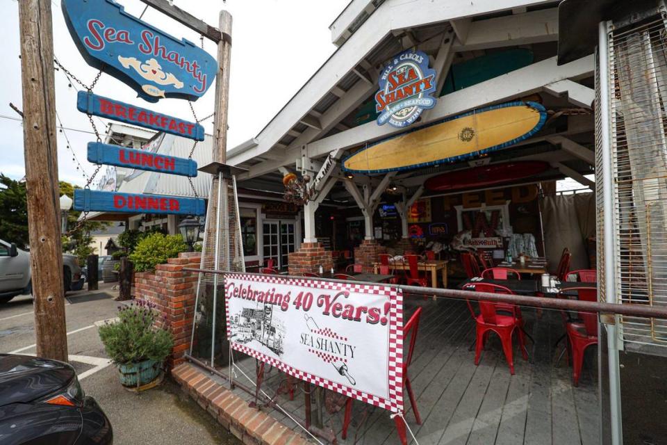 Sea Shanty in Cayucos is celebrating its 40th anniversary under the ownership of married couple Bill Shea and Carol Kramer.