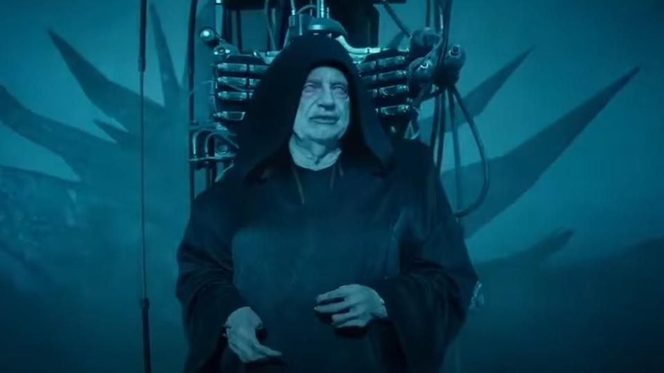 Ian McDiarmid as Palpatine in Star Wars: The Rise of Skywalker