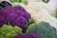 <p>They may be super good for you, but broccoli, cauliflower and cabbage can cause bloating and excess wind. “For some people these vegetables are not digested completely in the small intestines maybe due to a lack of enzymes,” explains Dr Marilyn Glenville (www.marilynglenville.com), author of Natural Alternatives to Sugar.<br> “It means that when they reach the large intestines, bacteria in that part of the gut can cause gas and bloating when breaking down those foods.” [Photo: Getty] </p>