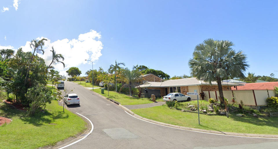 The suburban Gold Coast street where the woman's body was discovered. Source: Google Maps